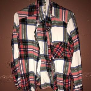 multi color flannel